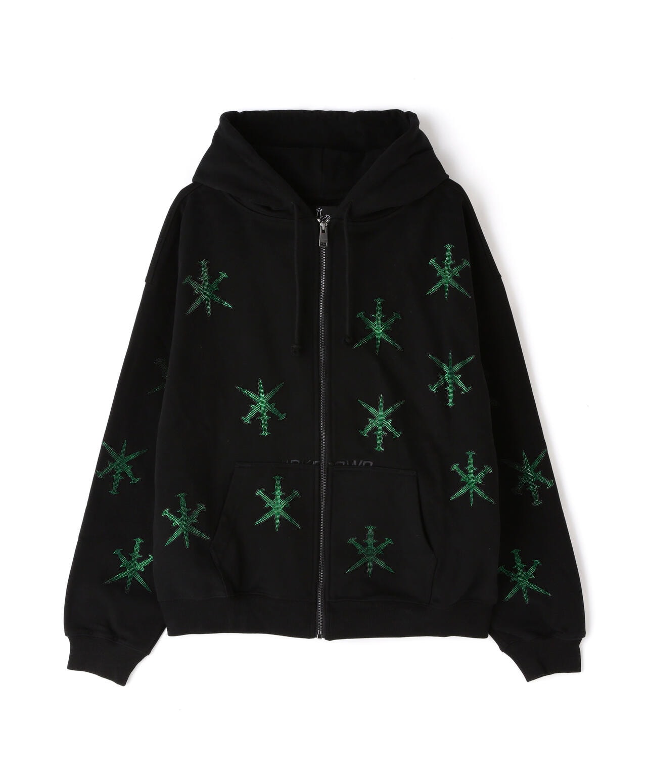 UNKNOWN LONDON/アンノウンロンドン/BLACK WITH GREEN DAGGER ...