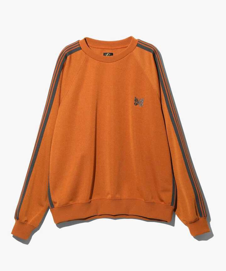 NEEDLES/ニードルズ/TRACK CREW NECK SHIRT - POLY SMOOTH