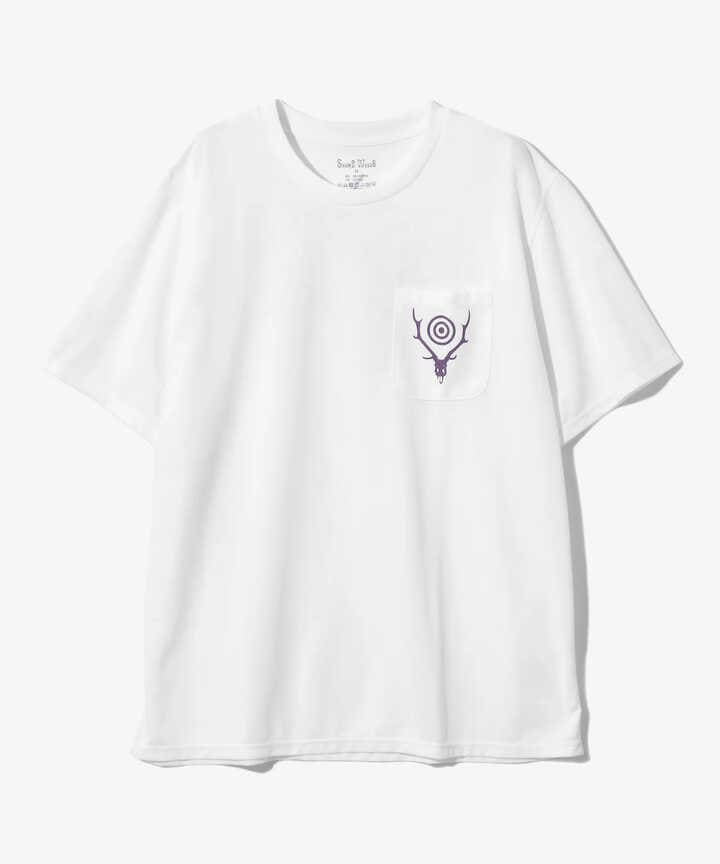 South2 West8/サウスツーウェストエイト/S/S ROUND POCKET TEE - CIRCLE HORN | LHP (  エルエイチピー ) | US ONLINE STORE（US オンラインストア）