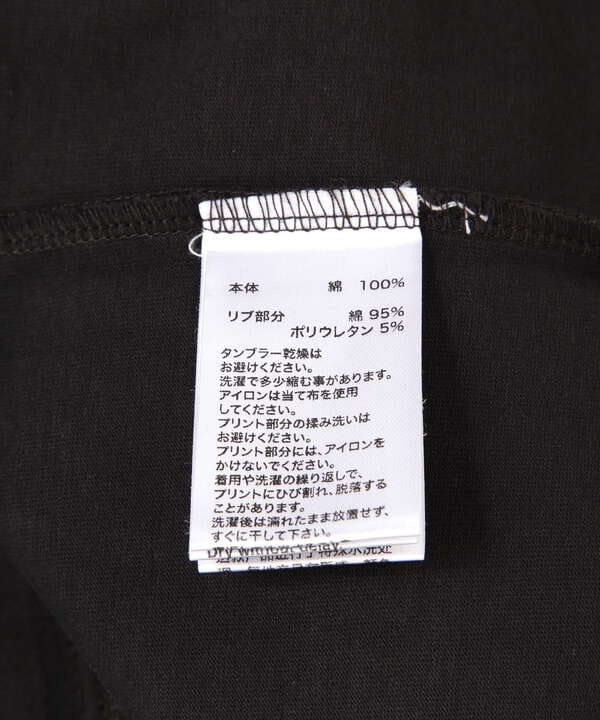 SUPPLIER/サプライヤー/LAYERING IRON LOGO TEE