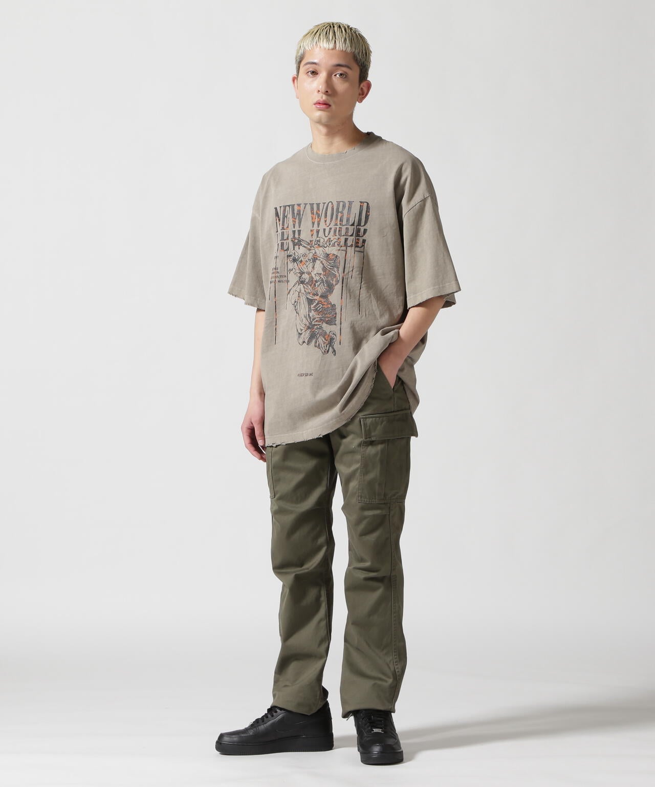 DankeSchon/ダンケシェーン/PIGMENT NW S/S TEE