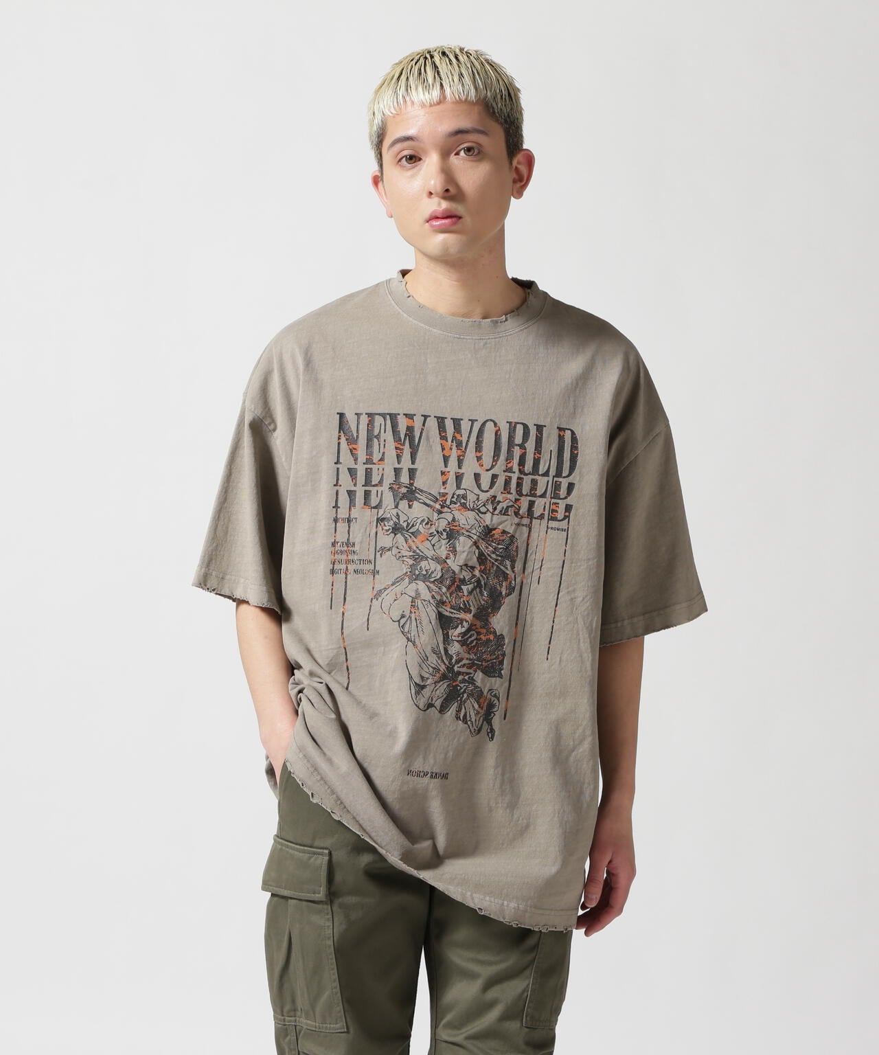 DankeSchon/ダンケシェーン/PIGMENT NW S/S TEE