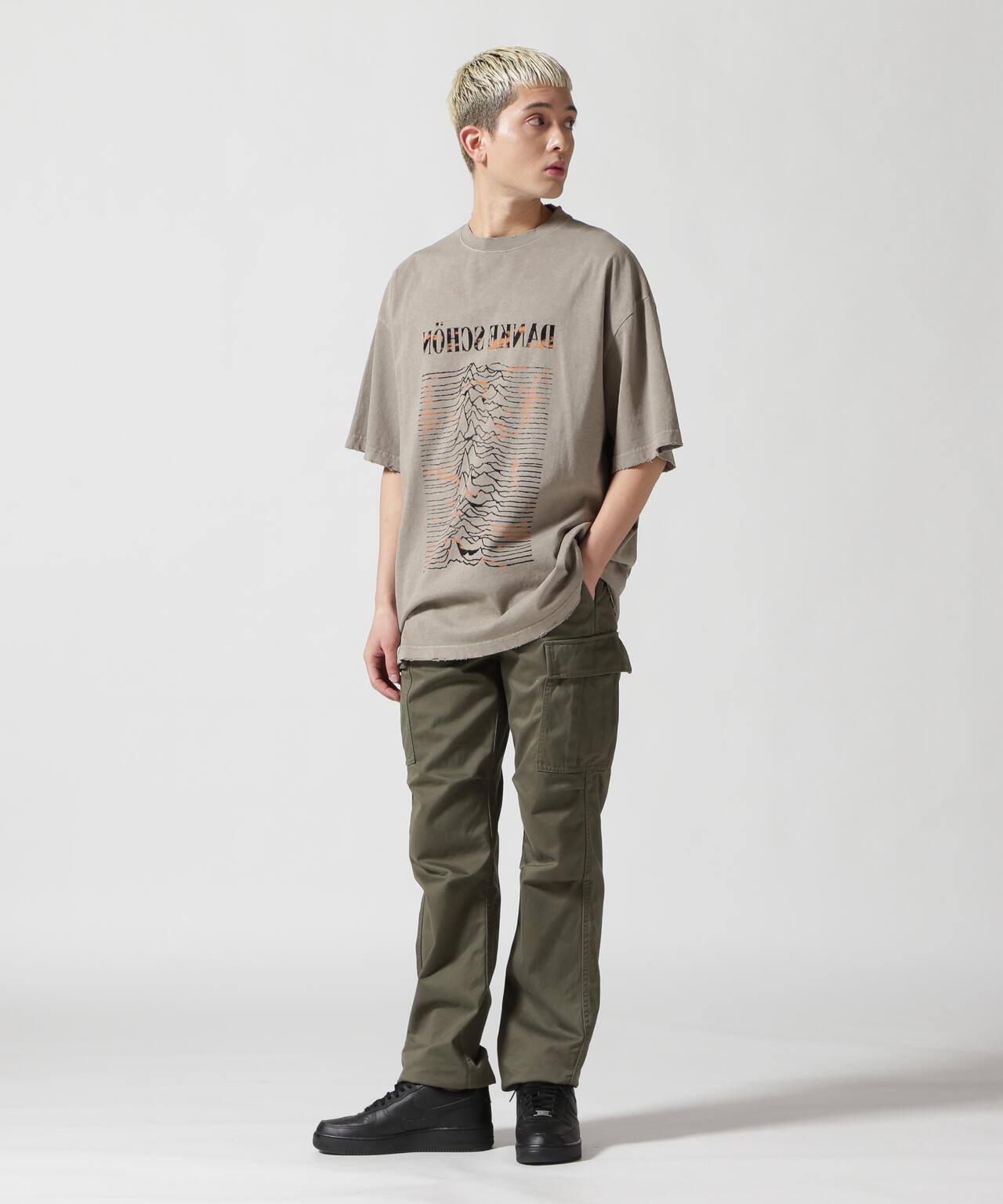 DankeSchon/ダンケシェーン/PIGMENT PULSE S/S TEE