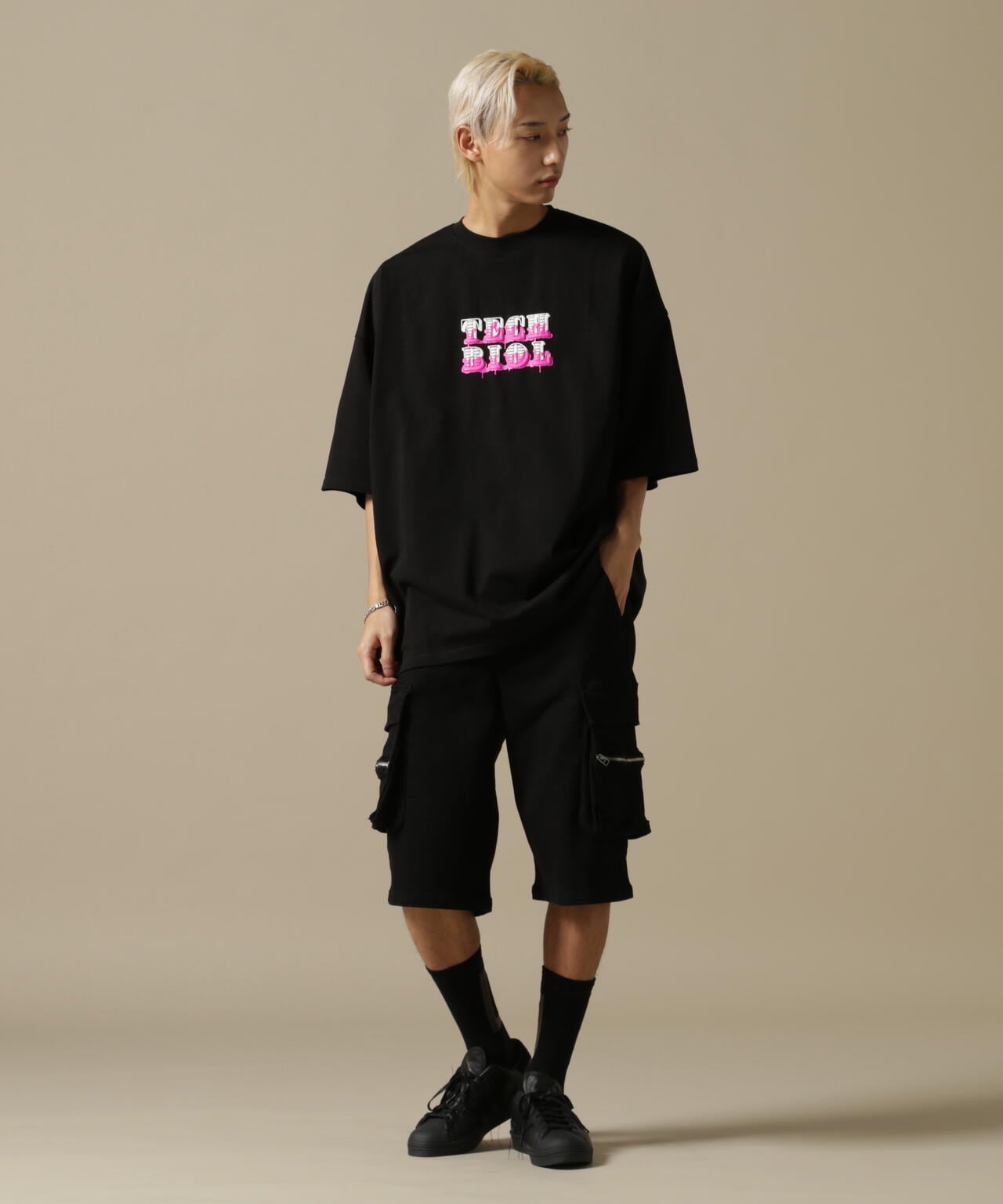 DankeSchon/ダンケシェーン/TECK FOAM RUBBER S/S TEE/Tシャツ