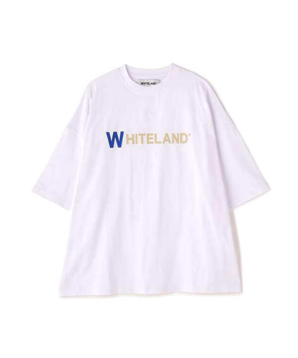 WEB&DEPOT限定/WHITELAND/ホワイトランド/OWL/COLOR LOGO SST/カラー ロゴTシャツ