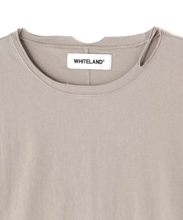 【WEB&DEPOT限定】WHITELAND/ホワイトランド/OWL/DAMEGE SST/ダメージ Tシャツ