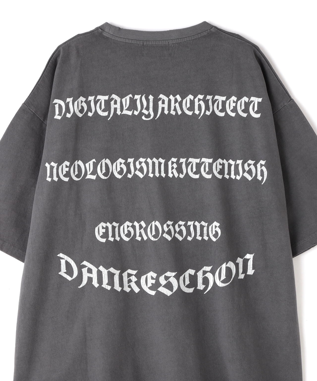 【WEB&DEPOT限定】DankeSchon/活性染LOGO S/S Tee