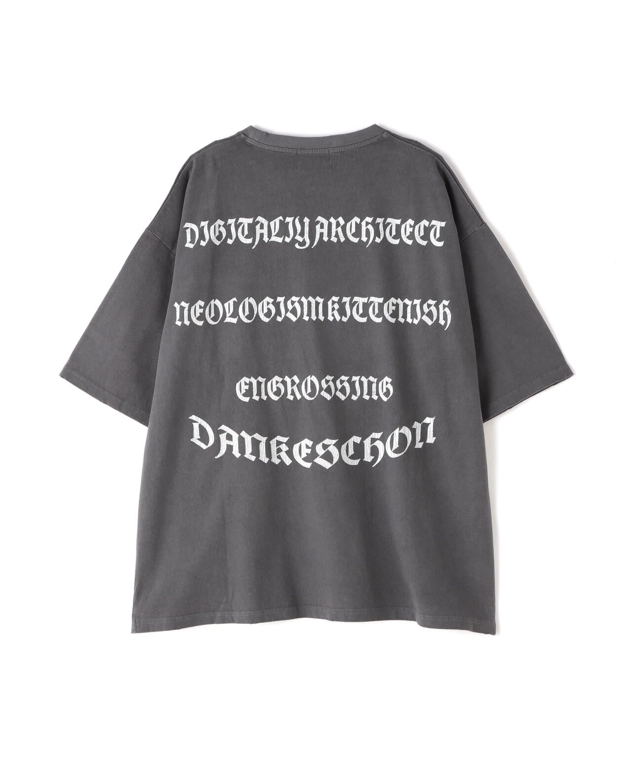 【WEB&DEPOT限定】DankeSchon/活性染LOGO S/S Tee