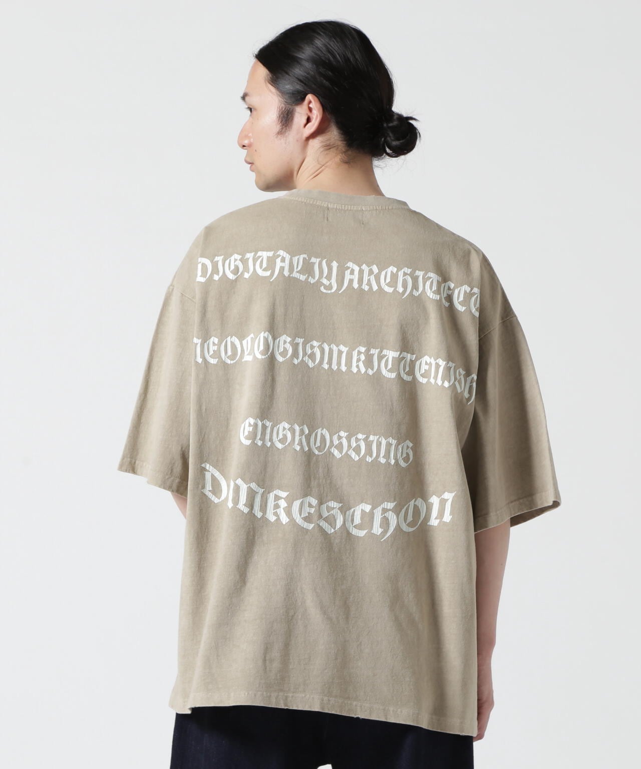 【WEB&DEPOT限定】DankeSchon/活性染LOGO S/S Tee