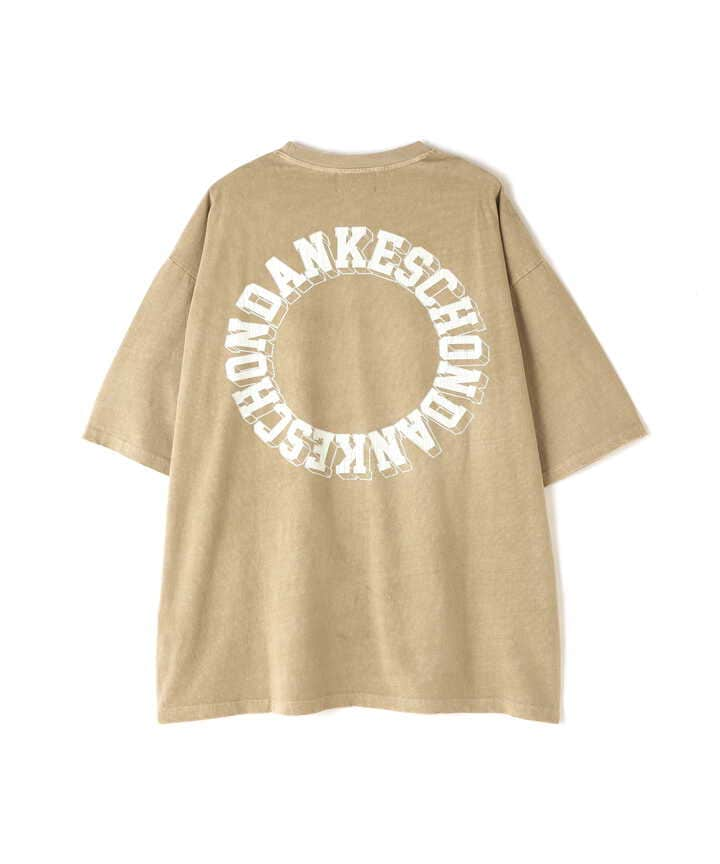 【WEB&DEPOT限定】DankeSchon/活性染CIRCLE S/S Tee