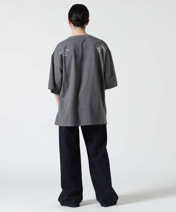 WEB&DEPOT限定/DankeSchon/活性染タイガー S/S Tee