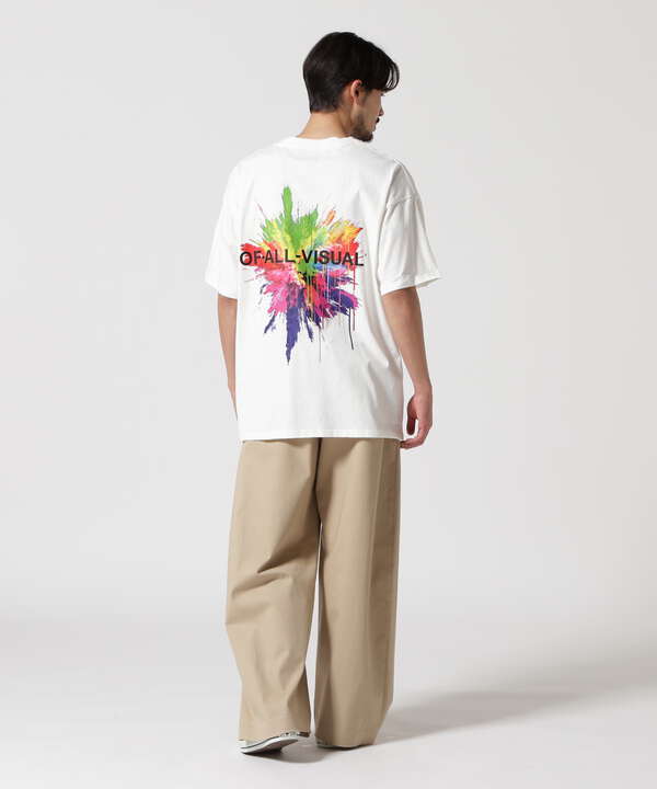 A4A/エーフォーエー/SPLASH s/s TEE