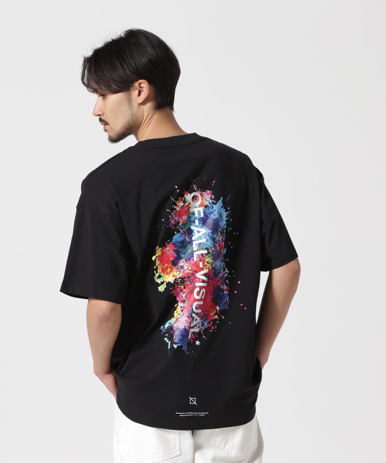 【WEB&DEPOT限定】A4A/エーフォーエー/PAINT s/s TEE