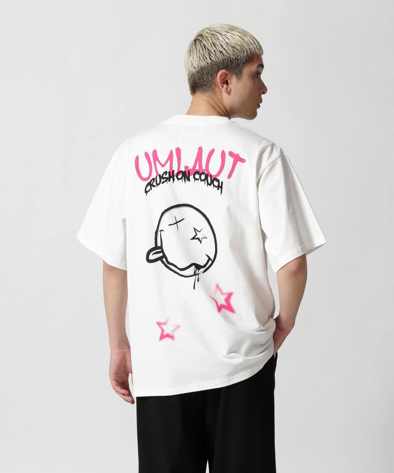 【WEB&DEPOT限定】UMLAUT/ウムラウト/グラフィックTEE