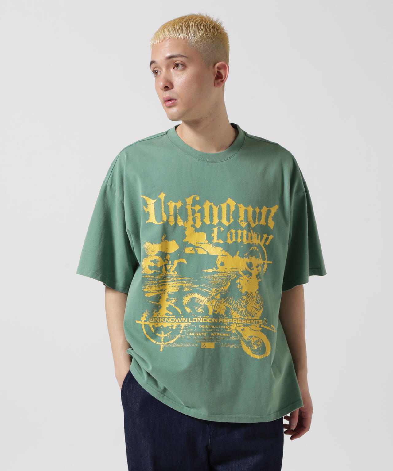 UNKNOWN LONDON/アンノウンロンドン/LOST CITIES GRAPHIC TEE