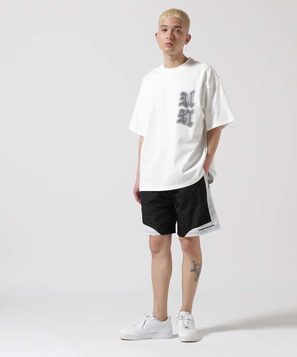 UNKNOWN LONDON/アンノウンロンドン/MULTI LOGO ICED OUT TEE