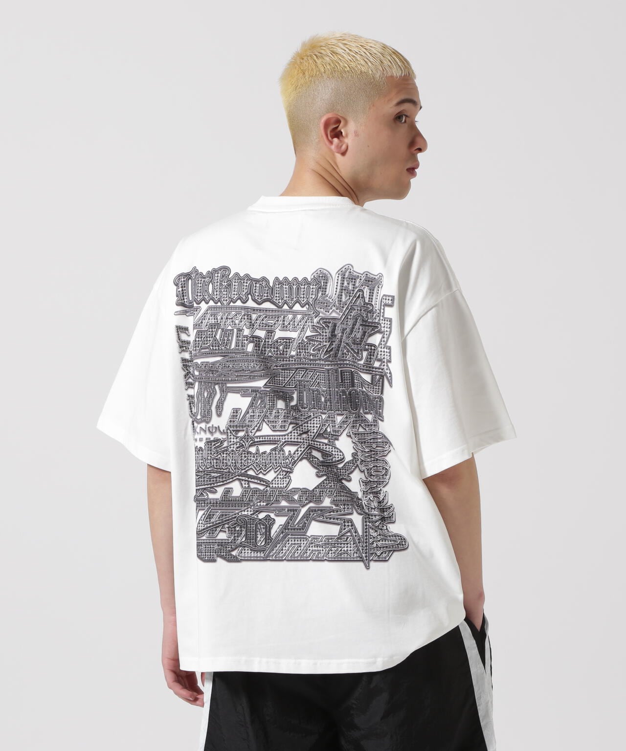 UNKNOWN LONDON/アンノウンロンドン/MULTI LOGO ICED OUT TEE | LHP ...