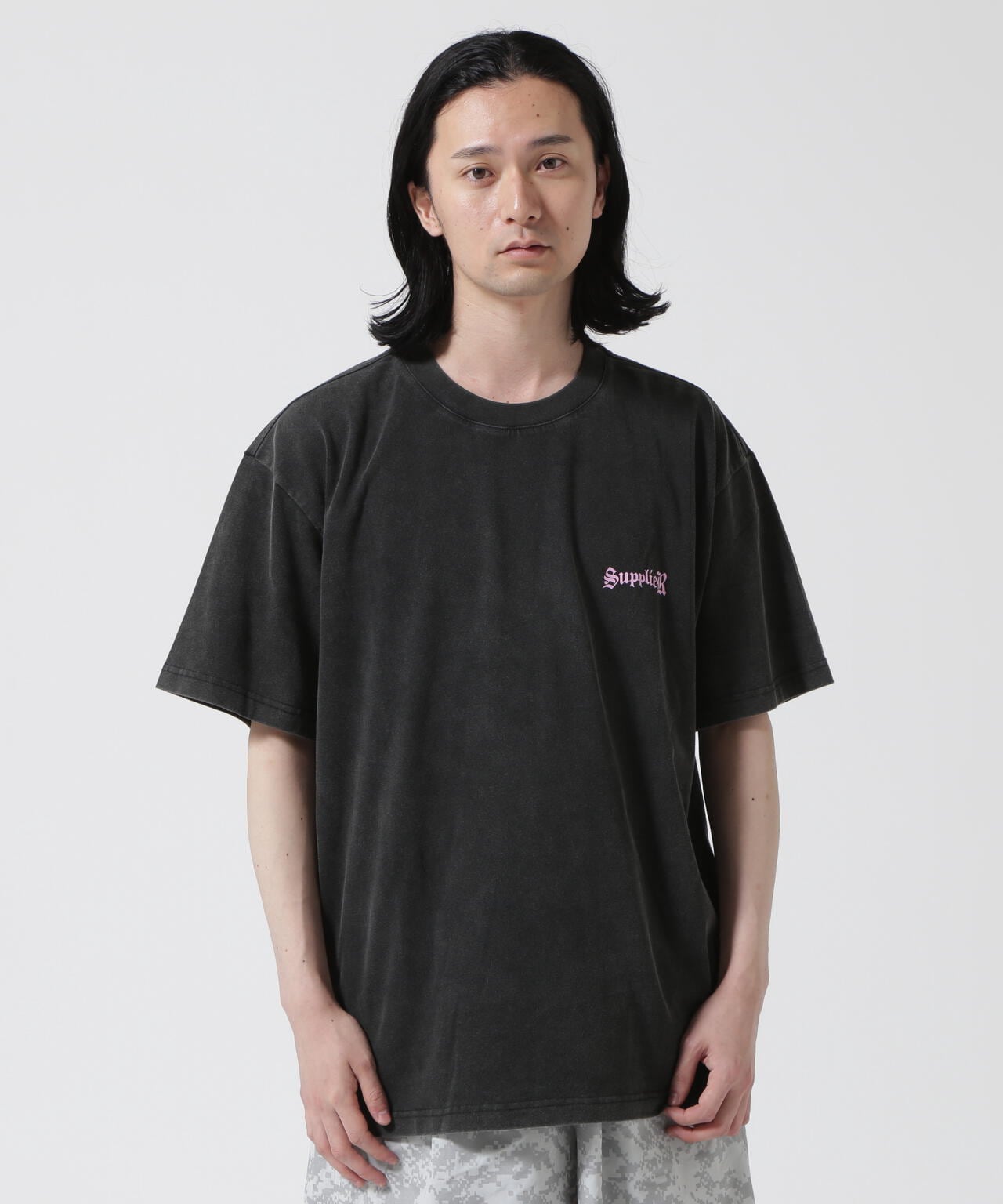 SUPPLIER/サプライヤー/【LHP EXCLUSIVE】CROSS TEE - PINK | LHP ( エルエイチピー ) | US  ONLINE STORE（US オンラインストア）