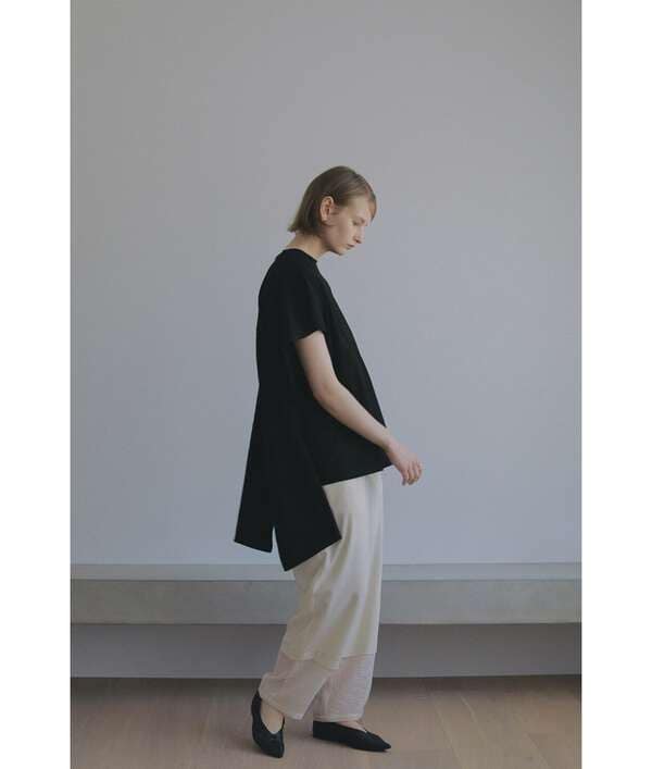 MANOF/マノフ/BACK LAYERED CUT TOPS