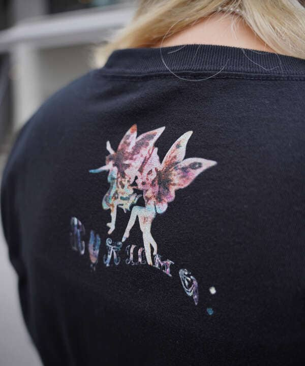 rurumu:/ルルムウ/【LHP Exclusive】fairy printed half sleeve tee