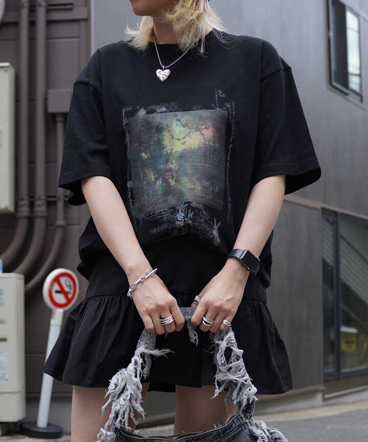 rurumu:/ルルムウ/【LHP Exclusive】fairy printed half sleeve tee | LHP ( エルエイチピー )  | US ONLINE STORE（US オンラインストア）