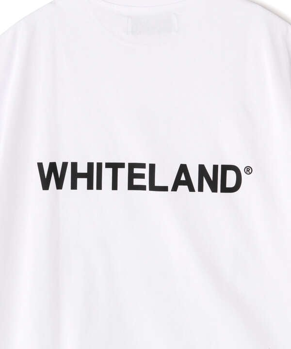 WEB&DEPOT限定/WHITELAND/ホワイトランド/OWL/LOGO NS/ロゴ ノースリーブ