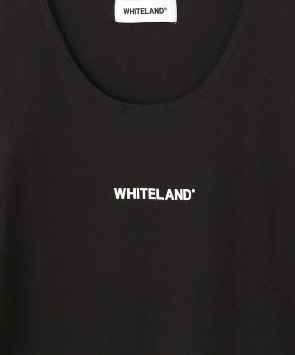 【WEB&DEPOT限定】WHITELAND/ホワイトランド/OWL/LOGO TT/オーバーサイズ タンクトップ