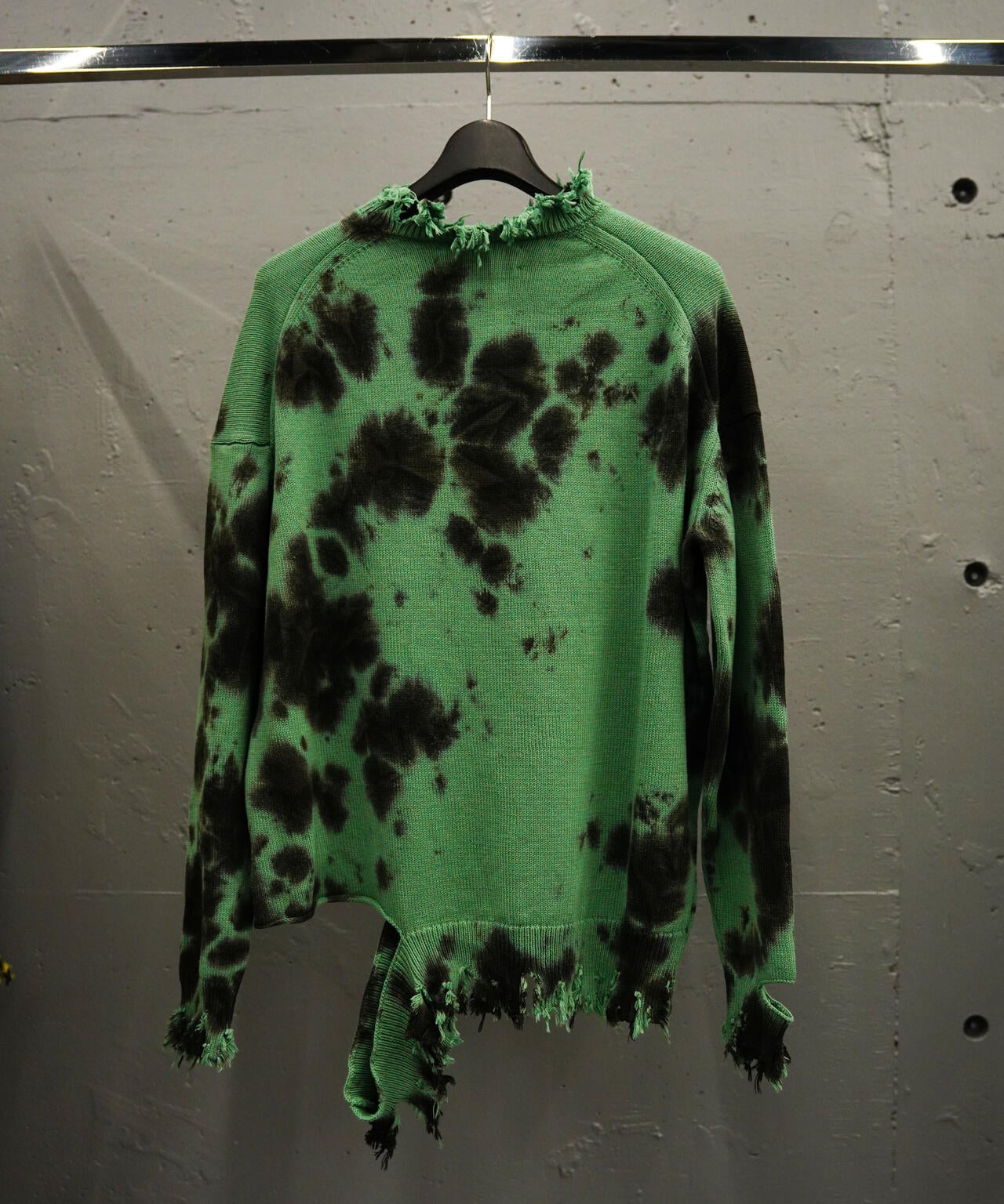 KIDILL/キディル/DESTROY PULLOVER KNIT - CHIMI MORYO PRINT