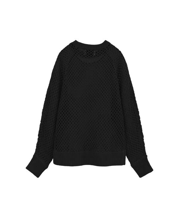 MANOF/マノフ/MESH KNIT TOPS