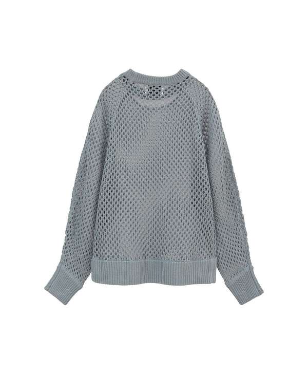 MANOF/マノフ/MESH KNIT TOPS