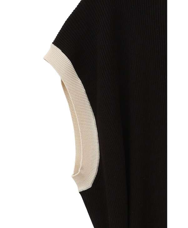 MANOF/マノフ/COLOR BLOCK WAISTBELT KNIT