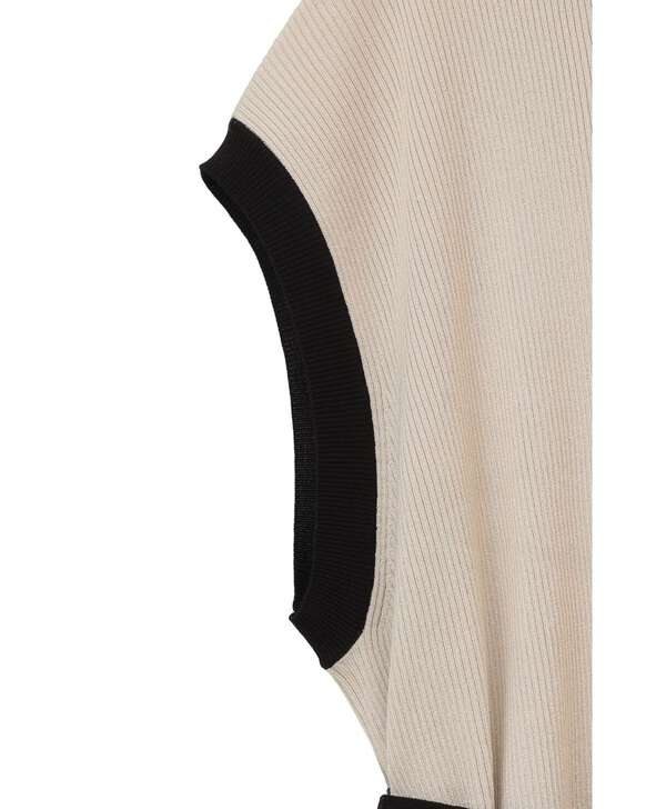 MANOF/マノフ/COLOR BLOCK WAISTBELT KNIT