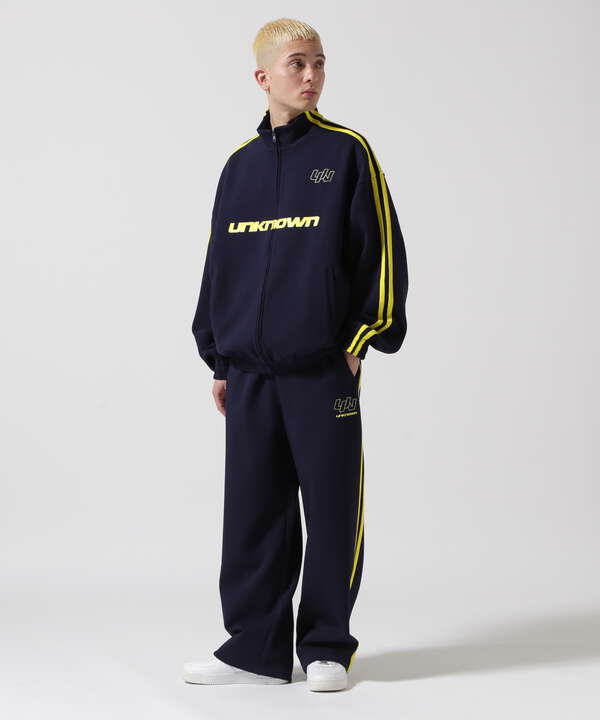 UNKNOWN LONDON/アンノウンロンドン/BAGGY FIT UN STRIPE TRACK TOP