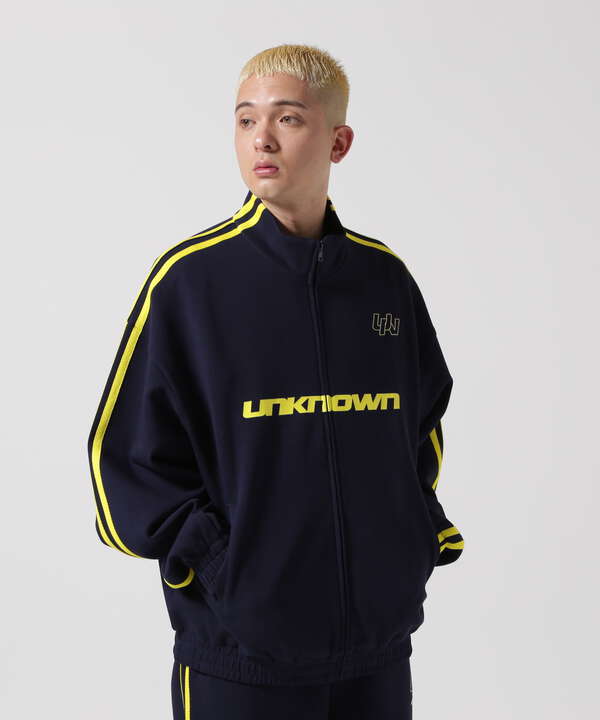 UNKNOWN LONDON/アンノウンロンドン/BAGGY FIT UN STRIPE TRACK TOP