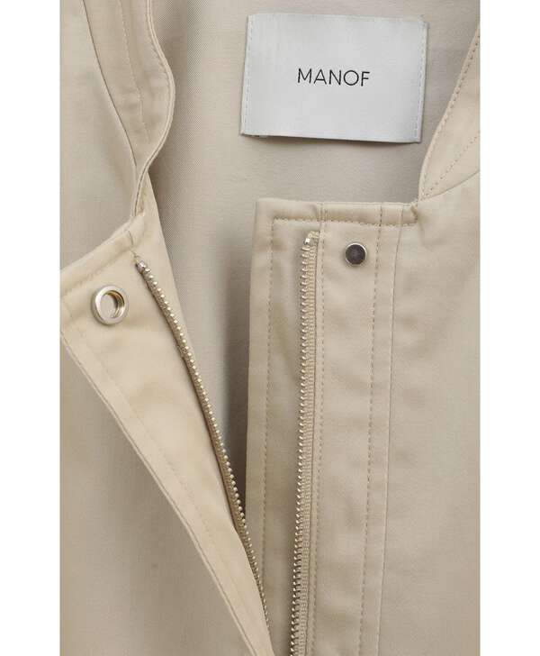 MANOF/マノフ/LAYERED COMBI BLOUSON