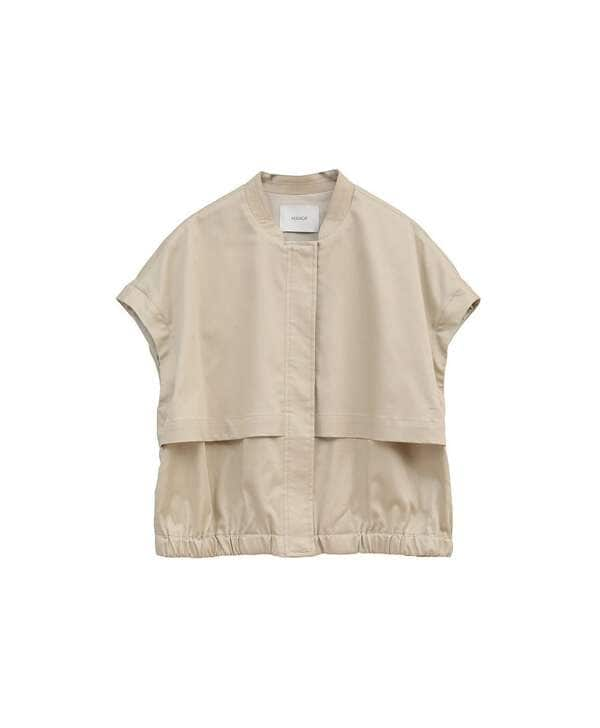 MANOF/マノフ/LAYERED COMBI BLOUSON