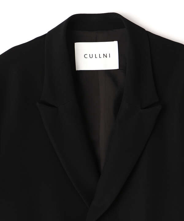 CULLNI/クルニ/Double Satin Zip Pocket Tailored Jacket