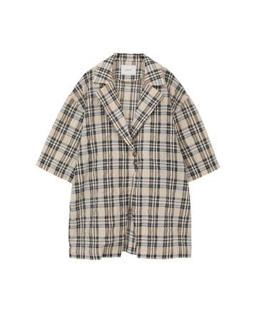 MANOF/マノフ/BELTED SHIRTS JACKET