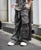 DankeSchon/ダンケシェーン/SPRAYED FLARE CARGO PANTS