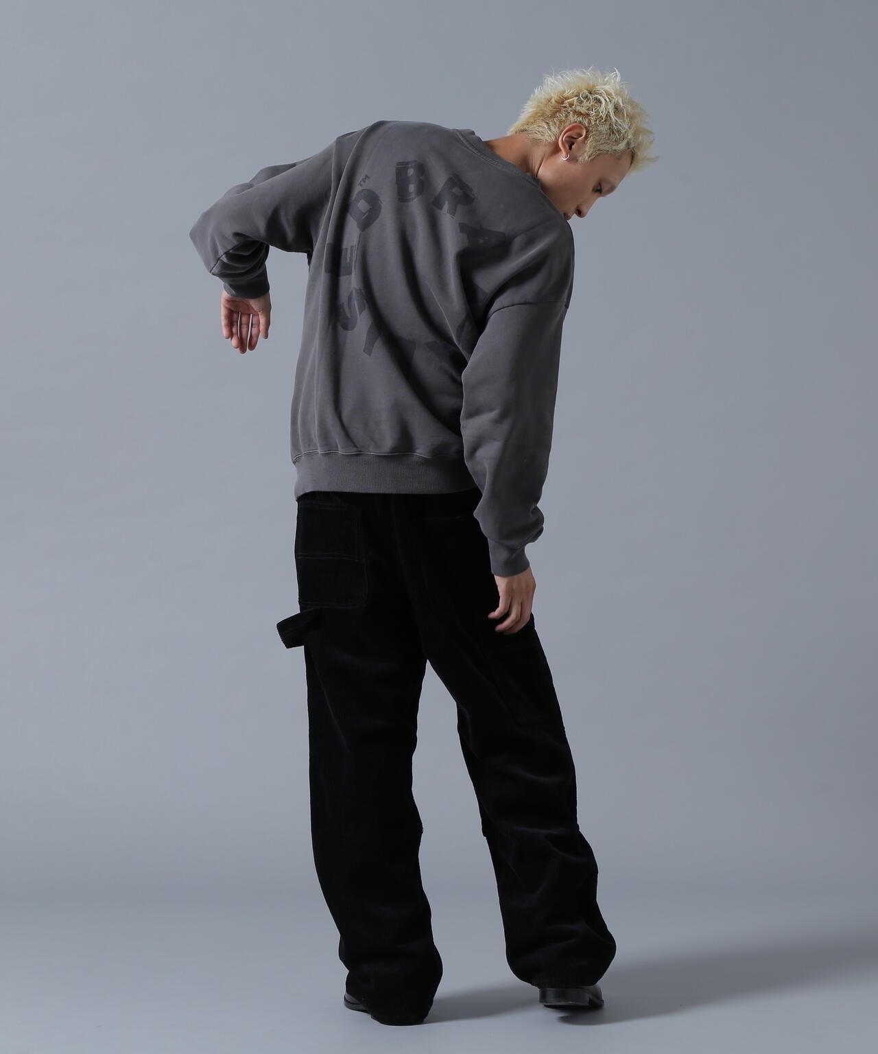 DankeSchon/ダンケシェーン/W KNEE PAINTER COUDUROY PANTS