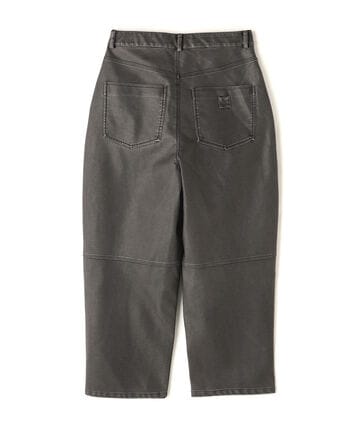 WHITELAND/ホワイトランド/PU WIDE PANTS