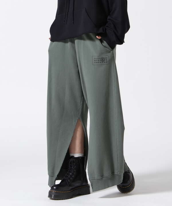 MM6 MaisonMargiela/エムエムシックス メゾンマルジェラ/COTTON JERSEY TROUSERS