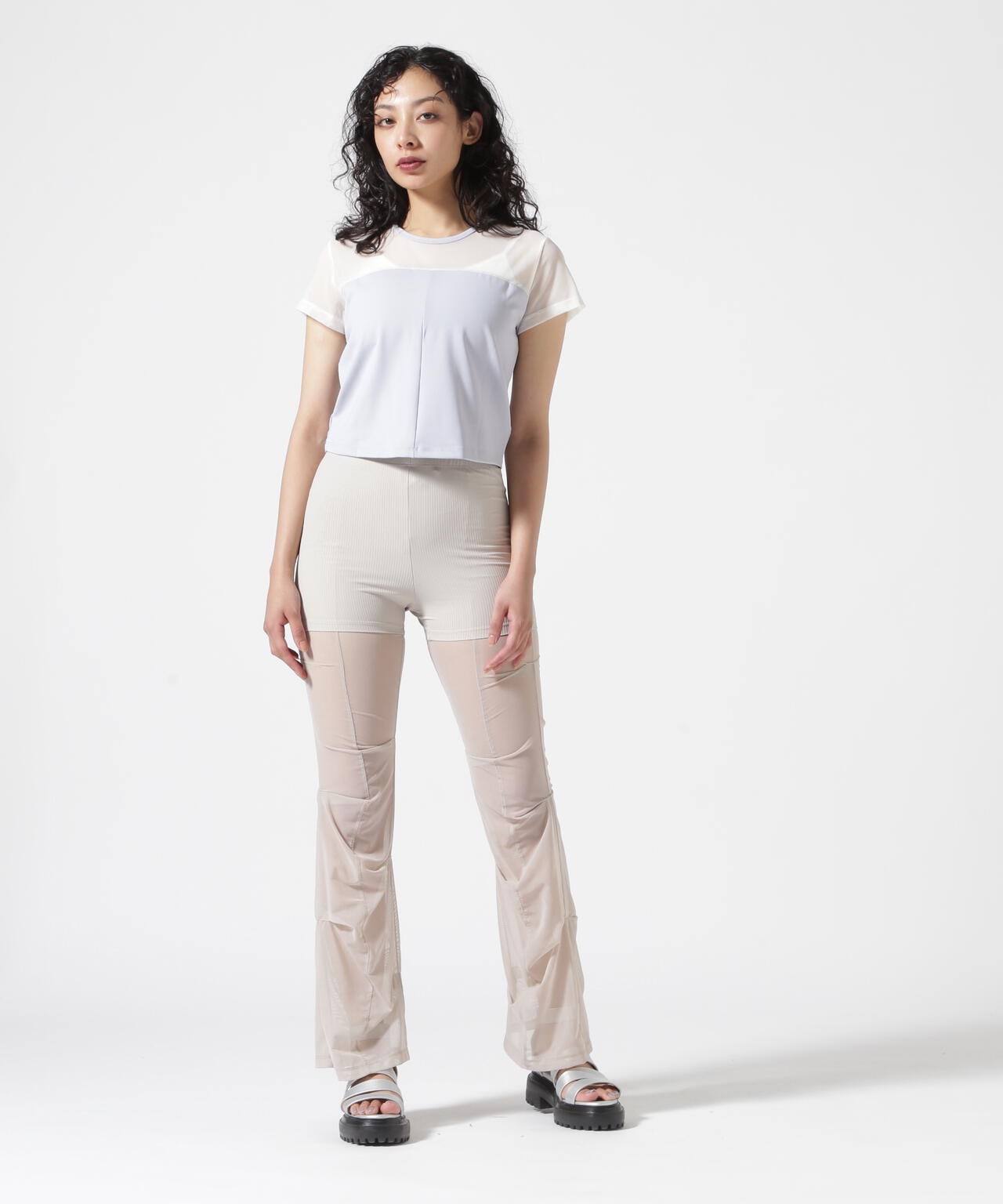 OJOS/オホス/SHEER OVER TUCK PANTS | LHP ( エルエイチピー ) | US ONLINE STORE（US  オンラインストア）