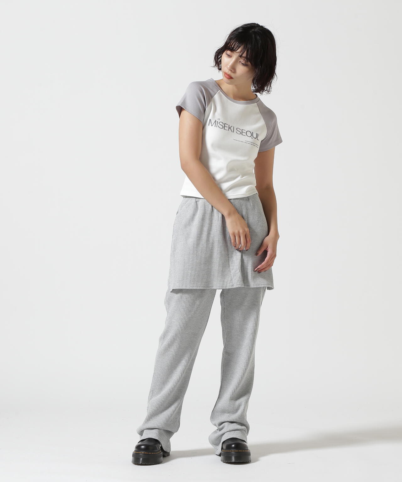 JICHOI COMFORT/ジチョイコンフォート/WAFFLE SLIM LAYERED PANTS | LHP ( エルエイチピー ) | US  ONLINE STORE（US オンラインストア）