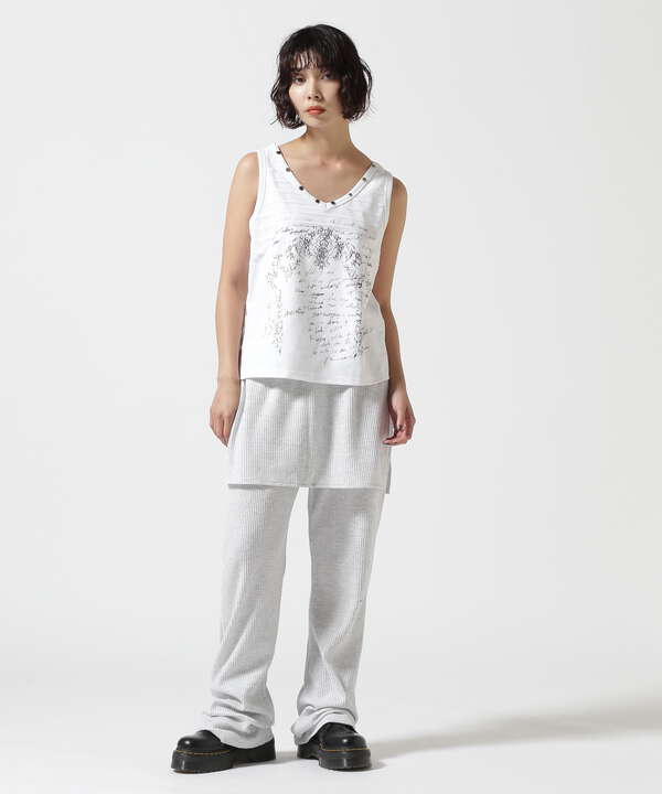 JICHOI COMFORT/ジチョイコンフォート/WAFFLE SLIM LAYERED PANTS（7844210758） | LHP (  エルエイチピー ) | 【公式】通販 MIX.Tokyo