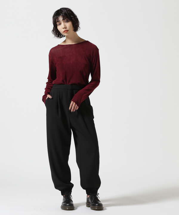 MANOF/マノフ/TUCK JOGGRT PANTS