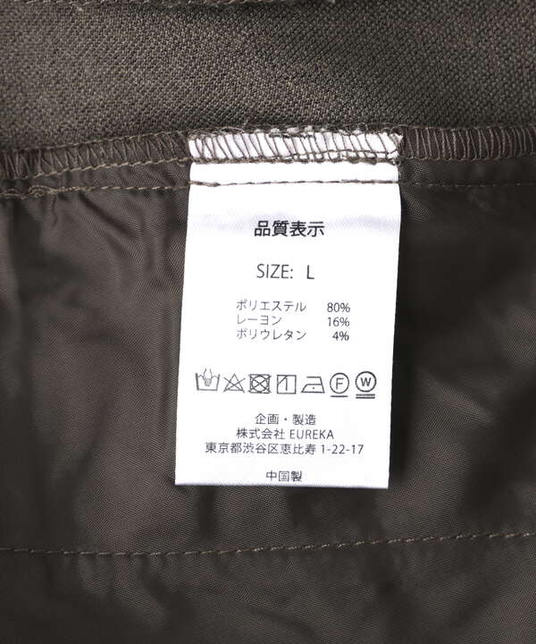 yipyip/イップイップ/1TUCK STRAIGHT TROUSER