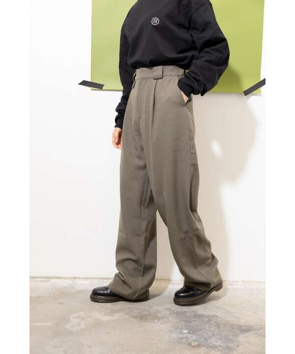 yipyip/イップイップ/1TUCK STRAIGHT TROUSER