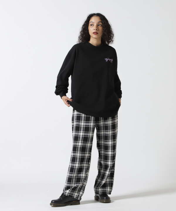 yipyip/イップイップ/PLAID CHECK WIDE PANTS