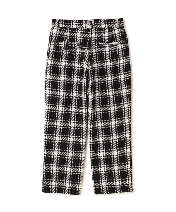 yipyip/イップイップ/PLAID CHECK WIDE PANTS